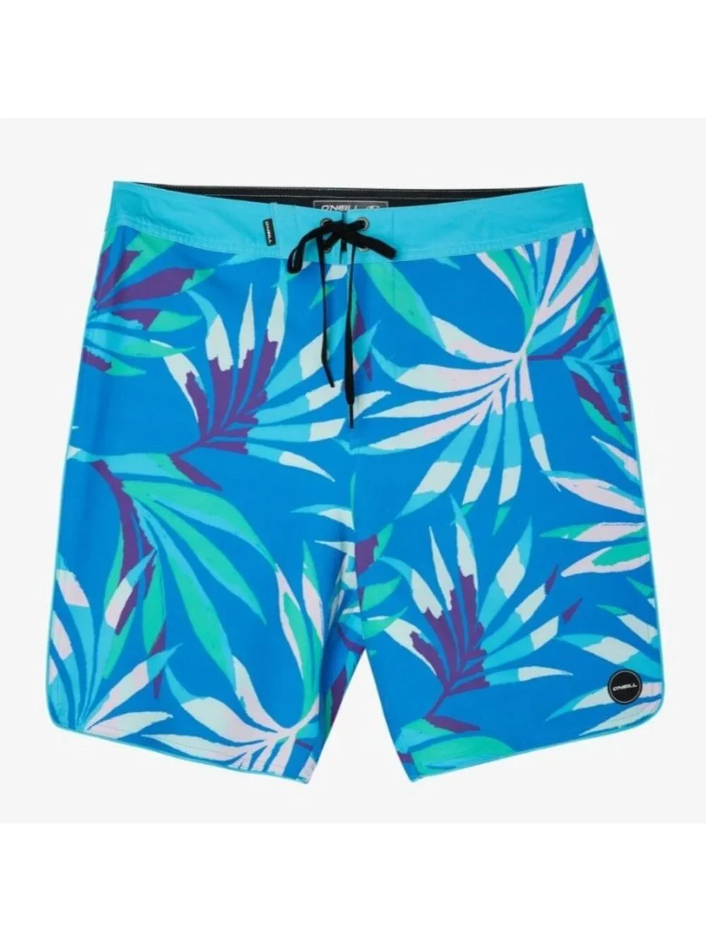 O' Neill Hyperfreak Incognito Boardshorts 36 Swim Trunks Shorts Leaf Print